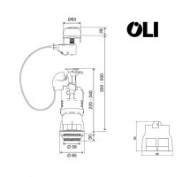 MEDIDAS DESCARGA CISTERNA INODORO OLI
